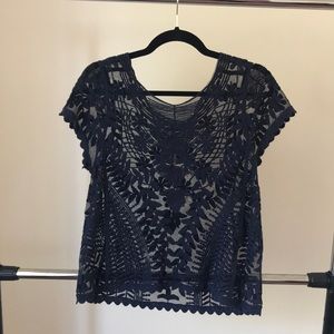 Express lace T-shirt